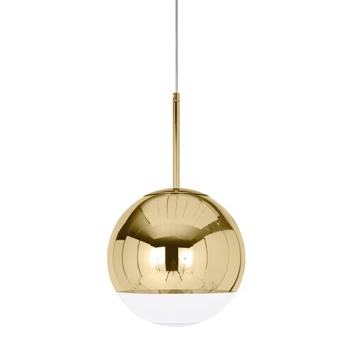 Tom Dixon - Mirror Ball Pendant - Pendellamp goud