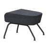 Softline - Havana Ottoman / Stool - anthracite/fabrics felt 610/WxHxD 58x40x48cm/frame black