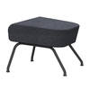 Softline - Havana - Repose-pieds /tabouret - anthracite/étoffe feutre 610/PxHxP 58x40x48cm/piètement noir
