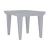 Kartell - Bubble Club - Table d'Appoint - gris clair / 52x52cm