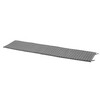 HAY Palissade gepolsterte Auflage in Anthrazit, gestepptes Design, wetterfestes Material für Outdoor-Möbel. - Palissade Steppkissen 195x49,5cm