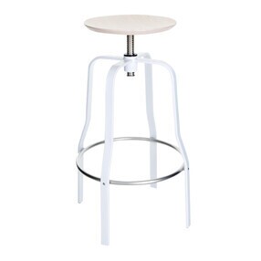 Lapalma - Giro S106 Hocker Sitzfläche Holz 66-76cm