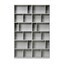 Montana - Read Bücherregal 211,8x139,2cm - nordic 06/lackiert