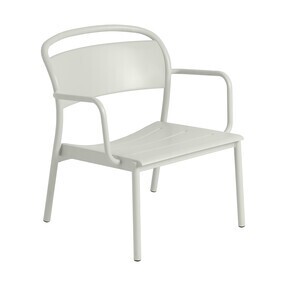 Muuto - Linear Steel Lounge Gartenarmlehnstuhl