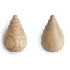 Normann Copenhagen - Dropit Haken L 2 Stück - eiken naturel