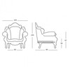 Magis - Proust Outdoor-Sessel - Strichzeichnung