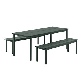 Muuto - Linear Steel Gartenset L 200cm