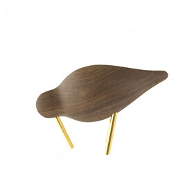 Normann Copenhagen - Jubiläumsedition Shorebird Figur Walnuss S
