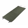 Grüne HAY Palissade Gartenliege Auflage aus robustem Textil, gestepptes Design, für Outdoor-Möbel, isoliert auf weißem Hintergrund. - Palissade Steppkissen 139x49,5cm