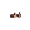 FROST - Nova² 6 - Wandhaaken set of 2 - koper/Ø x D: 1,6 x 2,7cm