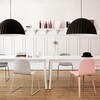 Muuto - Visu - Set de 4 chaises structure en bois 