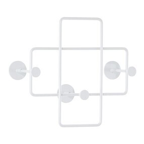 Richard Lampert - Bazar Wandgarderobe 32,6x32,6cm