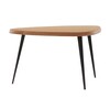 Cassina - Mexique - Console 118x80x70cm - chêne naturel/piètement noir mat