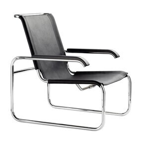 Thonet - S 35 L fauteuil leer