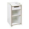 müller möbelwerkstätten - Plane - Conteneur roulant - blanc/34x66x39cm