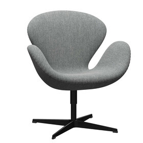 Fritz Hansen - Fauteuil Swan™ étoffe structure noire
