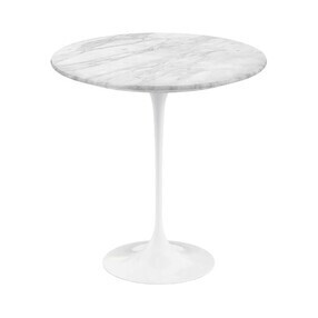 Knoll International - Saarinen Beistelltisch Ø 51cm Marmor