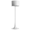 Flos - Spun Light F Floor Lamp - white/glossy/shade inside matt white