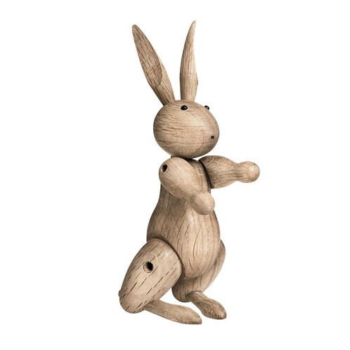 Kay Bojesen Denmark - Kay Bojesen Holzfigur Kaninchen - eiche/matt