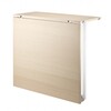 String - String System Klapptisch - Esche/weiß/BxHxT 78x66x30cm