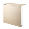 String - String System Klapptisch - Esche/weiß/BxHxT 78x66x30cm
