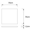Moooi - Moooi Container Tisch 70cm - Strichzeichnung