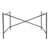 Richard Lampert - Eiermann 1 tafelonderstel midden - zwart/incl. hoogteverstelling 3,5cm/in het midden/110 x 66 x 78cm