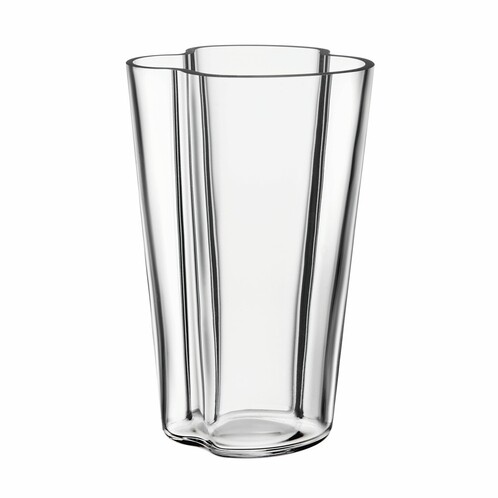 iittala - Alvar Aalto - Vase de 220mm - transparent/verre/verre soufflé bouche