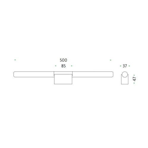 Mawa Design - Linestra 7b - Applique murale - dessin au trait