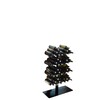 Radius - Wine Tree Wine Rack with Support - black/Size 1/HxB:90.5x61cm