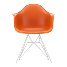 Vitra - Eames Plastic Armchair DAR RE Gestell weiß