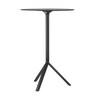 Plank - Miura Bistro Table Ø80cm - black/matt/MDF foldable top