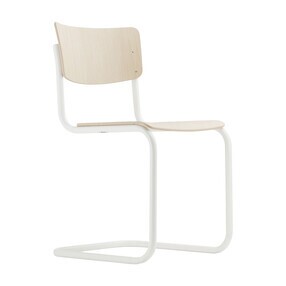 Thonet - S 43 sledestoel onderstel wit