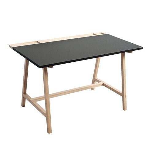 Andersen Furniture - Andersen Furniture D1 - Bureau - anthracite/chêne/125x70x74cm