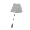 Luceplan - Costanzina Parete - Wandlamp - mist wit/aluminium