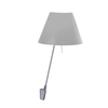 Luceplan - Costanzina Parete Wall Lamp - mistic white/aluminium