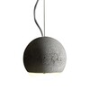Tecnolumen - Trabant 2 Suspended Lamp - grey/concrete/lens matt/lens center/Ø 16,0 cm