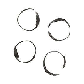Ferm Living - Holly Leaf servetring set van 4