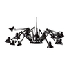 Moooi - Dear Ingo Pendelleuchte - schwarz/Ø 80-240cm