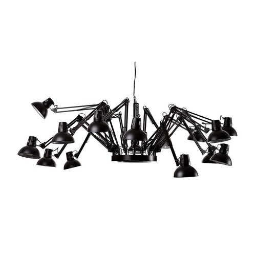 Moooi - Dear Ingo Pendelleuchte - schwarz/Ø 80-240cm