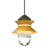Marset - Santorini Outdoor Pendelleuchte - senf/RAL 1032