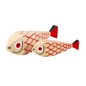 Vitra - Mother Fish and Child Holzfigur/-fisch