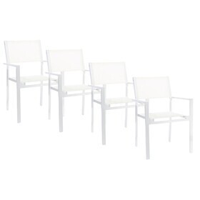 Jan Kurtz - Cubic Gartenarmlehnstuhl 4er Set