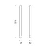 Nemo - Tru LED - Lampadaire - dessin au trait