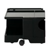 B-Line - Boby XSmall 10 Container With Wheels - black/without drawer/LxWxH 180x80x40cm