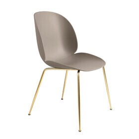 Gubi - Beetle Dining Chair Frame Brass