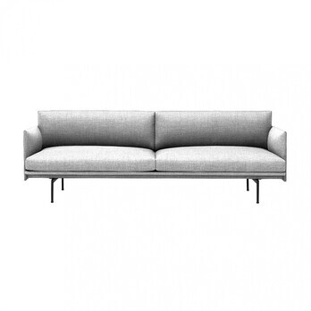 Muuto - Outline Sofa 3 Sitzer