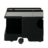 B-Line - Boby XSmall 10 Rollcontainer - schwarz/ohne Schubkasten/LxBxH 43x42x31.5cm