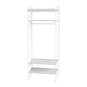 String - Garderobe mit Schuhablage 200x80cm