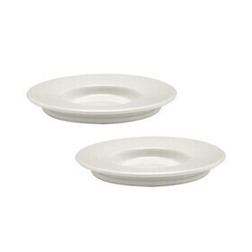 Serax - Dune Alabaster schotel voor espressokopje set van 2